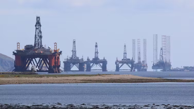 abandoned oil rigs graveyard