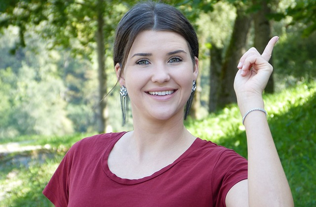 smiling young woman