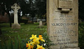 The gravestone of John Keats in Rome’s ‘non-Catholic’ cemetery.